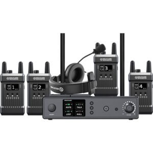 Hollyland Mars T1000 Sistem Intercom 4TX + RX – Default Title