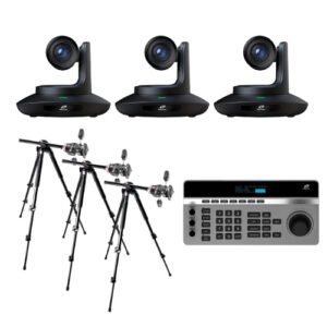 Kit videoconferinta Zoom 20x: Telycam Vision+ N3 + controller si trepiede – Default Title