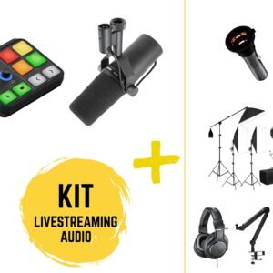 Pachet Live Streaming PRO: Rode Streamer X + Shure SM7B și accesorii – Default Title