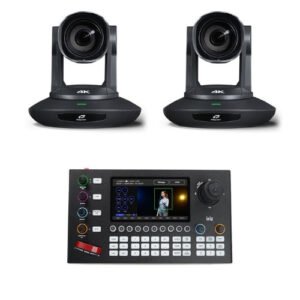 Telycam Vision4K 30x Production Kit, 2 camere PTZ 4K și controller, negru – Default Title