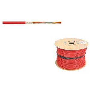 Cablu incendiu JE – H (ST) H E30/E90 2X2X0,8 portocaliu rola 500 m premium TED TED002471