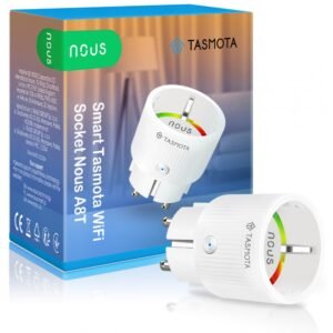 Priza Inteligenta WiFi NOUS A8T, 10A – Tasmota, ESP32 / 5905072800419