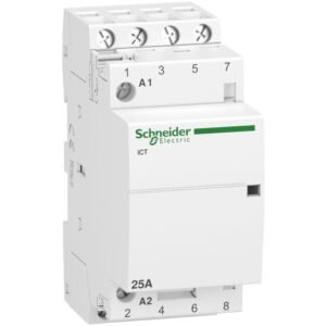 Contactor Ict, 4 Poli, 4NO, 25A, 220, 240 V C.A Schneider A9C20834