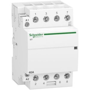 Contactor iCT – 4P – 4NO – 40A – 220..240 V AC Schneider A9C20844