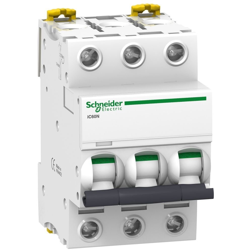 Siguranta automata Acti9 Ic60N 3P 40A 6kA curba B Schneider A9F73340