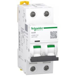 Siguranta automata Acti9 Ic60n 2P, 40A, curba C Schneider Schneider A9F74240