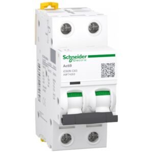 Siguranta automata Acti9 Ic60n 2P, 63A, curba C Schneider A9F74263