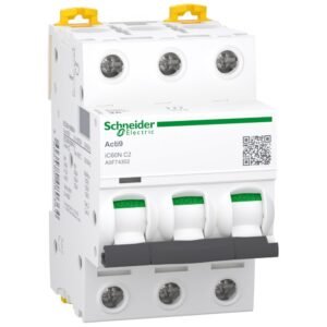 Siguranta automata Acti9 Ic60N 3P, 2A, curba C Schneider A9F74302