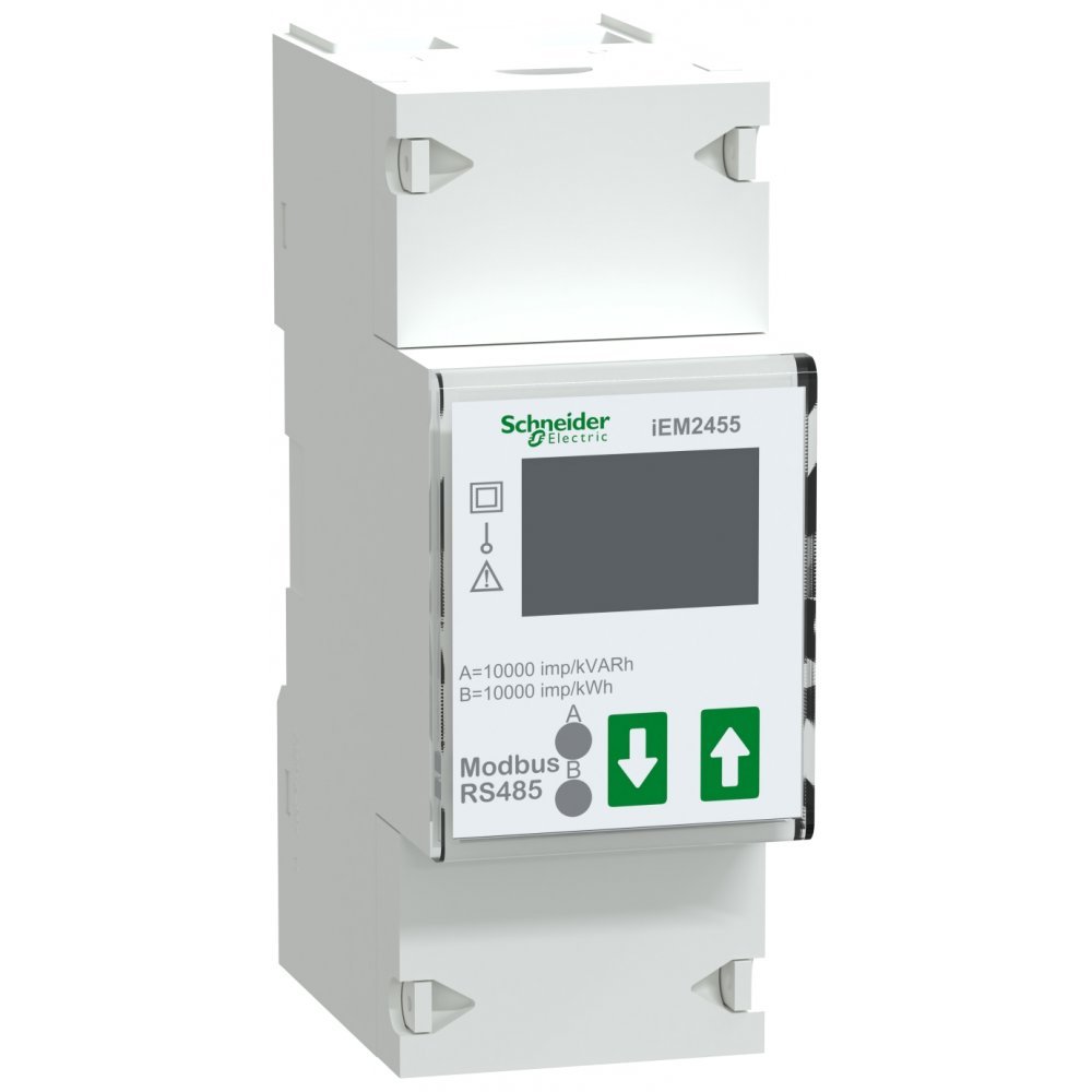 Contor de energie monofazat iEM2455 – 230V – 100A cu comunicare Modbus Schneider A9MEM2455