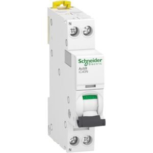 Siguranta automata 1P+N 25A 6kA/10kA curba B Schneider A9P44625