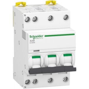 Siguranta automata Acti9, iC40N 3P+N C 16A 6kA/10kA Schneider A9P54716