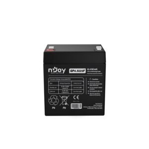 Acumulator AGM nJoy GP4.5121F, 12V, 13.4W / celula, 4.5 Ah