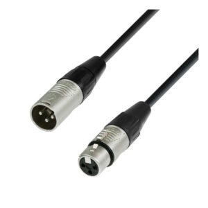 Adam Hall 4Star MIC XLR 2.5M Cablu de microfon XLR tata – XLR mama – Default Title