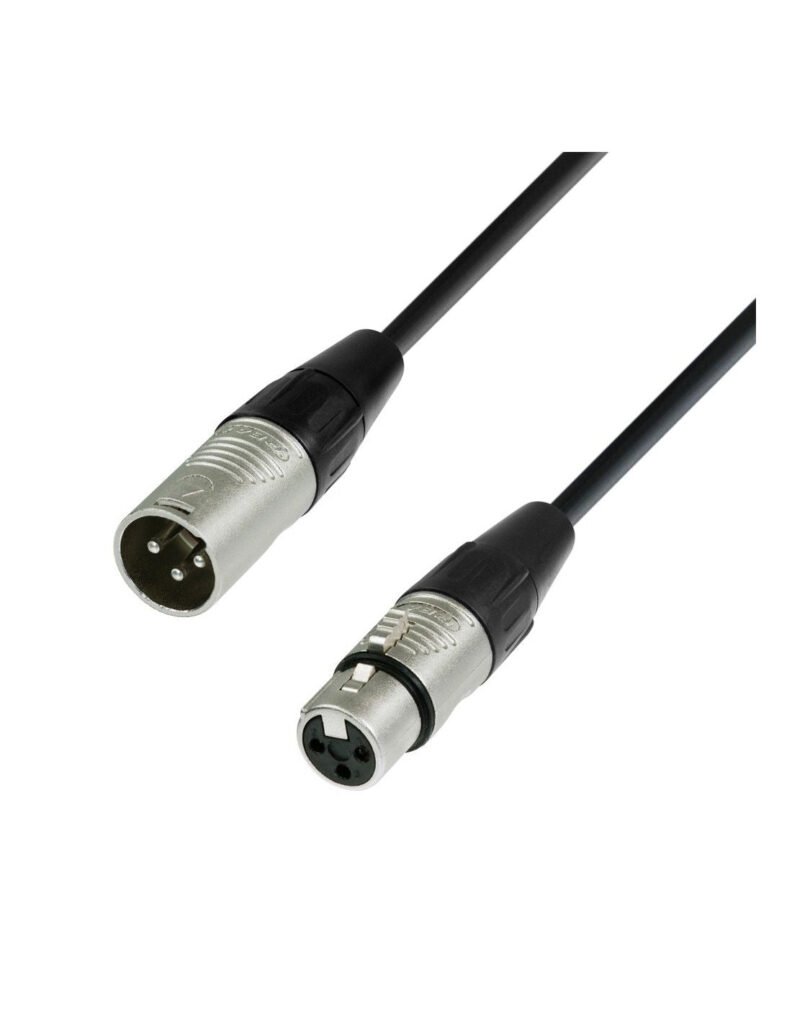 Adam Hall 4Star MIC XLR 2.5M Cablu de microfon XLR tata – XLR mama – Default Title
