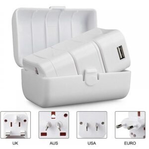 Set adaptor universal cu USB, Well ADAPT-PLUG-UNIV/USB/WE-WL