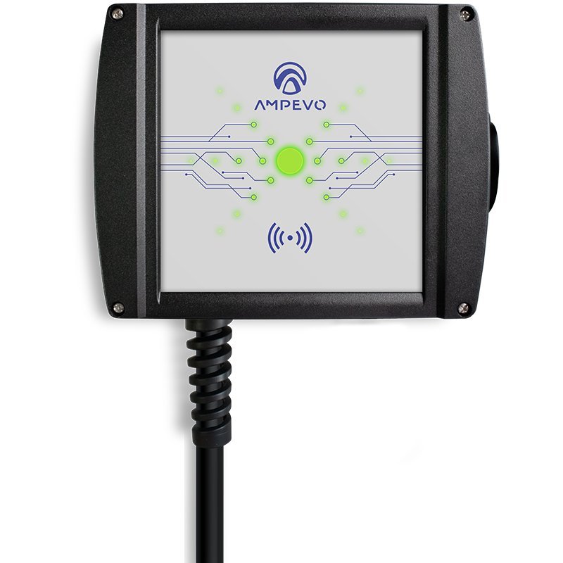 Statie incarcare masini electrice trifazata 22 kW 32A cu aplicatie mobila Ampevo AMP322T2GO-CP