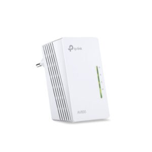 Adaptor powerline TP-Link TL-WPA4220, 300 Mbps, 300 m, control de pe telefon