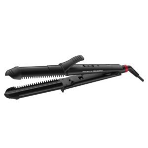Aparat de coafat multifunctional 3 in 1 Rowenta x Karl Lagerfeld Fashion Stylist CF451LF0  66 W  temperatura reglabila 170-200 °C  varf rece  generat