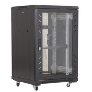 Rack podea 27U 19″ ASYTECH Networking ASY-27U-6080E, 600x800mm, negru