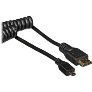 Atomos Cablu HDMI Micro- HDMI Mare 50cm Spiralat – Default Title