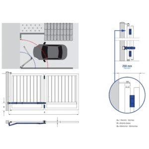 Sistem Fac Bi-Folding ideal pentru spatiile de acces mic KC7101.060