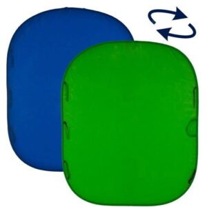 Fundal pliabil Chroma Key verde/albastru 1.5 x 2m – Default Title