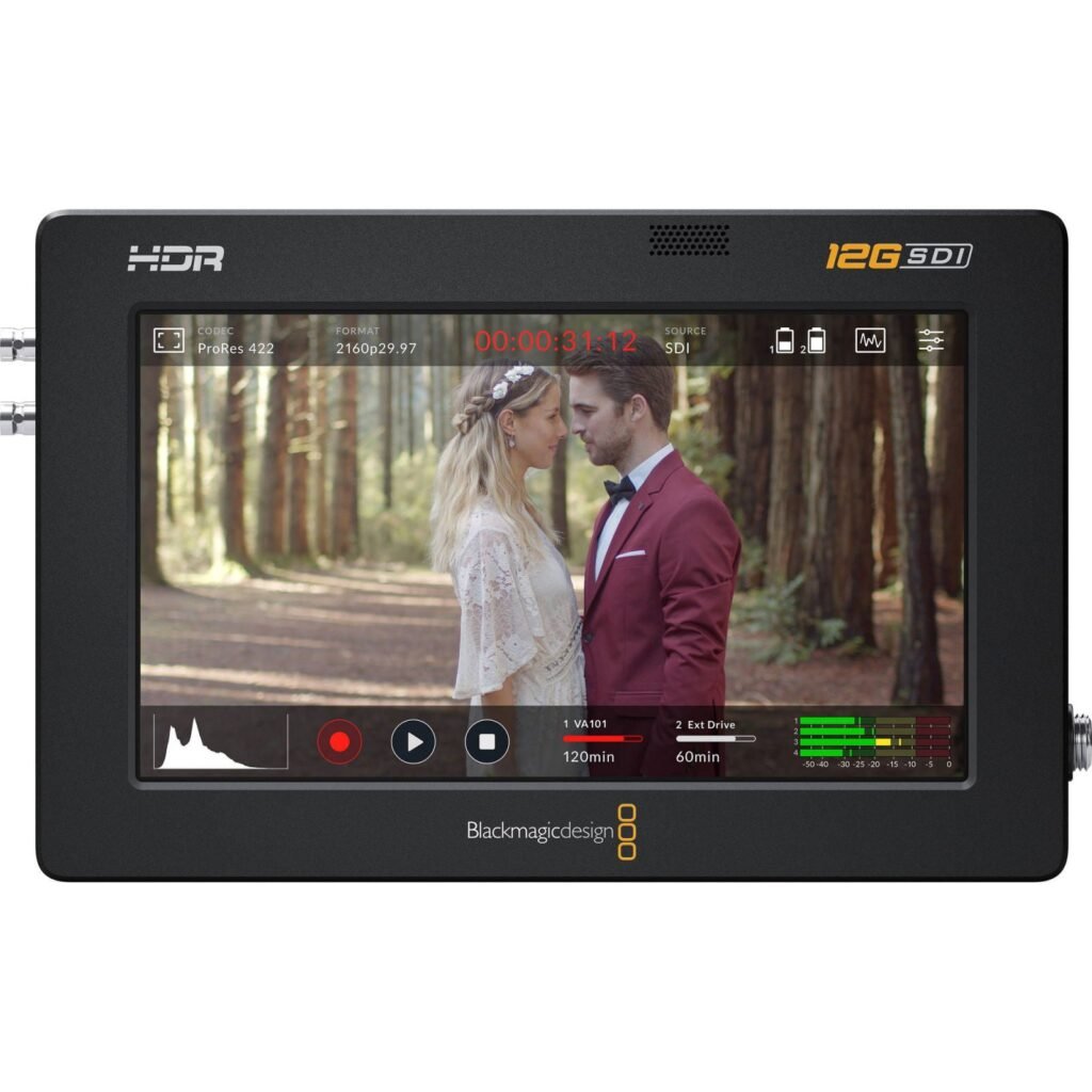 Blackmagic Video Assist 5″ 12G HDR Recorder/Monitor – Default Title