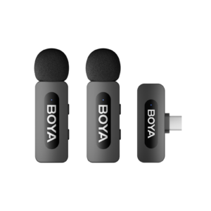 BOYA BY-V20 Sistem de microfon wireless dubla ultracompacta pentru smartphone (USB-C) – Default Title