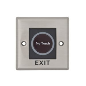 Buton cerere iesire cu LED de stare K2-1, infrarosu, inox, 500000 actionari
