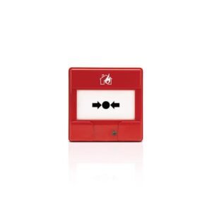 Buton incendiu conventional SATEL ROP-110, resetabil, LED activare, 9–30V DC compatibil centrale CSP