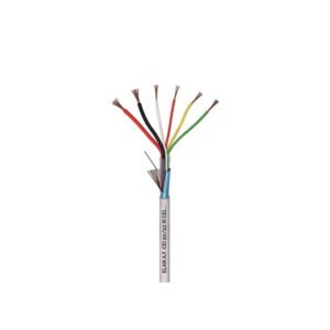 Cablu ecranat de alarma Elan, 2×0.50 + 4×0.22, rola 100 m
