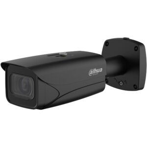 Camera de supraveghere IP exterior Dahua WizMind IPC-HFW5541E-ZE-27135-S3-BLACK, 5 MP, IR 60 m, 2.7 – 13.5 mm, motorizat, slot card, microfon, detectie faciala, people counting, IP67, ePoE
