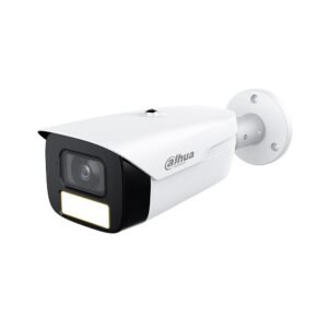 Camera supraveghere exterior HDCVI Full Color Dahua Smart Light+ HAC-HFW1239MH-A-LED-0360B-S3, 2 MP, 3.6 mm, iluminare LED 50 m, microfon incorporat