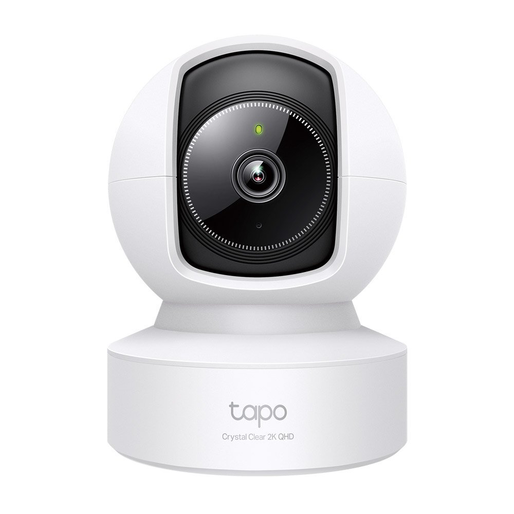 Camera supraveghere interior IP wireless WiFi PT TP-Link TAPO C222, 4 MP, 4 mm, IR 12 m, slot card, microfon si difuzor, detectie smart, 360 grade, sirena, Ethernet