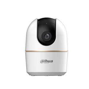 Camera supraveghere WiFi de interior Dahua H5A, Pan/Tilt 360, 5MP, WiFi 6, Vedere nocturna IR 10 m, Detectie AI persoane si animale, Urmarire automata, Patrulare presetata, Mod confidentialitate, Microfon si difuzor, Slot microSD