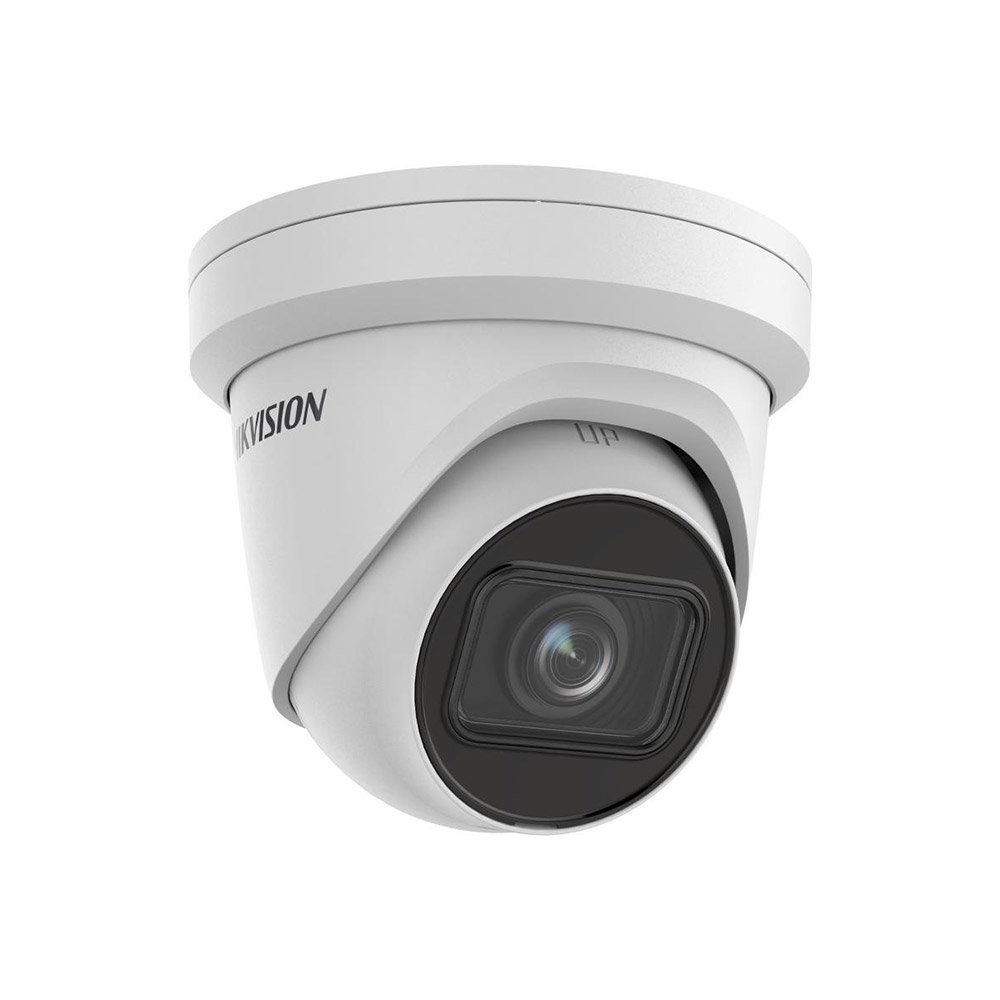 Camera supraveghere IP Acusense Hikvision DS-2CD2H23G2-IZS, 2 MP, IR 40 m, PoE, 2.8 – 12 mm, slot card