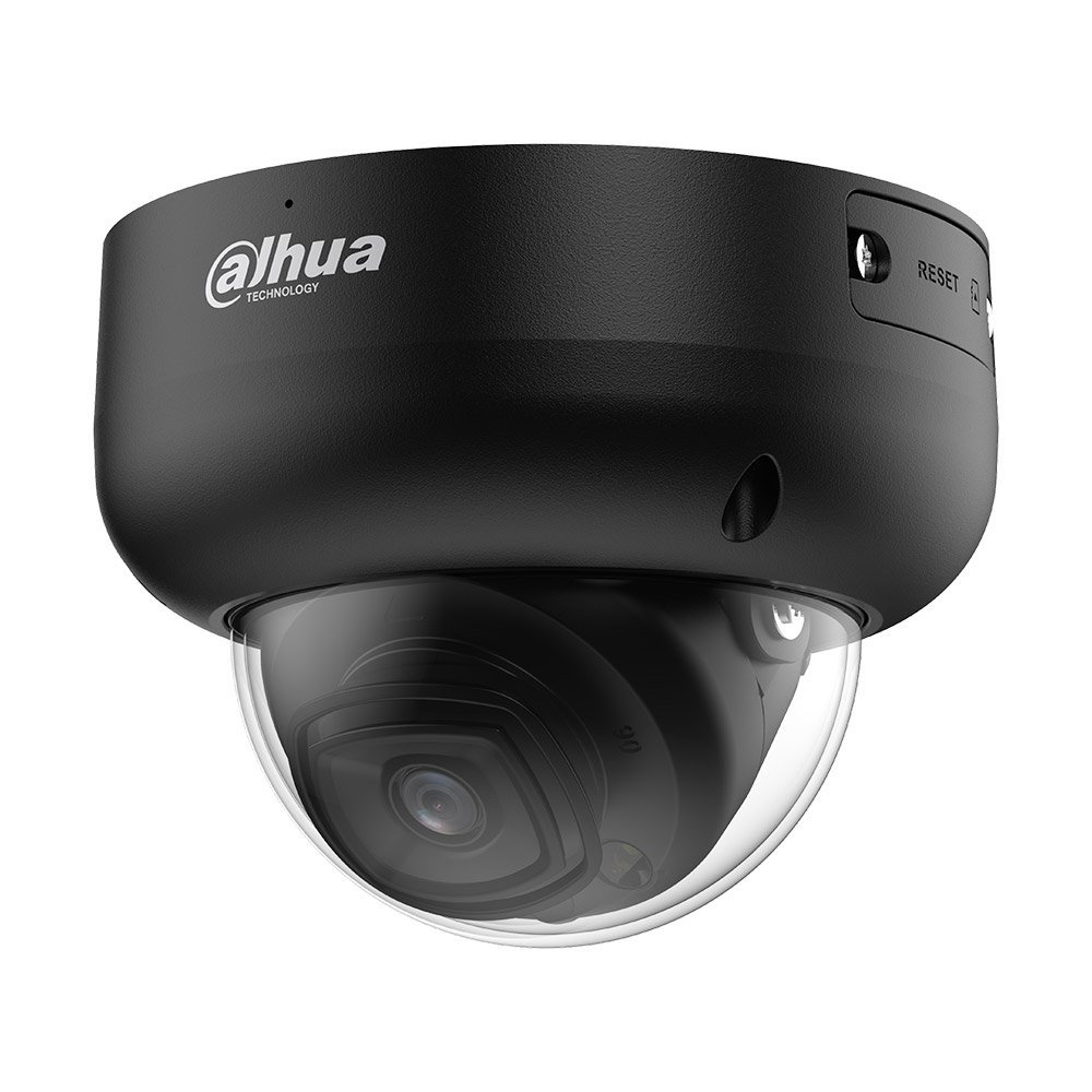 Camera supraveghere IP Dome cu iluminare duala Dahua WizMind IPC-HDBW5559R-ASE-IL-BLACK, 5 MP, 2.8 mm, IR/lumina alba 50 m, microfon, detectie faciala, slot card, AcuPick, people counting, alarma in/out, SMD 4.0, ePoE, negru