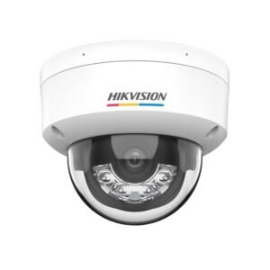 Camera supraveghere IP dome cu iluminare duala Hikvision ColorVu DS-2CD1147G3H-LIU, 4 MP, 2.8 mm, microfon, IR + lumina alba 30 m, PoE