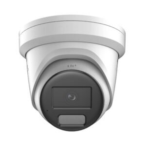 Camera supraveghere IP Dome cu iluminare duala Hikvision ColorVu DS-2CD2347G2H-LISU/SL(EF), 4 MP, 2.8 mm, IR/lumina alba 30 m, microfon si difuzor, alarma audio/stroboscop, slot card, PoE