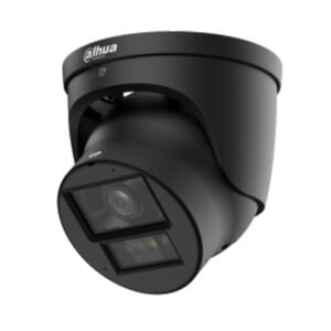 Camera supraveghere IP Dome Dahua WizMind IPC-HDW5659H-ASE-PV-PRO-BLACK, 6MP, 2.8mm, WizColor, AcuPick, IR 60m, lumina alba 50m, AI, microfon si difuzor, slot card, IP67, PoE, neagra
