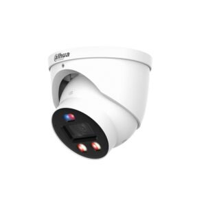 Camera supraveghere IP Dome Dahua WizSense WizColor DH-IPC-HDW3849H-AS-PV-PRO, 8 MP, 2.8 mm, IR/Lumina calda 30 m, microfon si difuzor, slot card, PoE