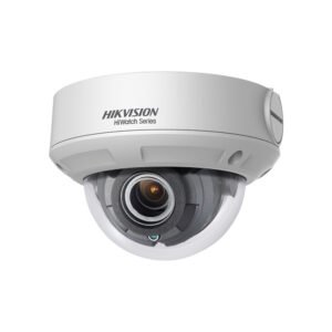 Camera supraveghere IP Dome Hikvision HiWatch HWI-D640H-ZC, 4MP, IR 30 m, 2.8 – 12 mm, motorizat, slot card, detectie miscare, PoE