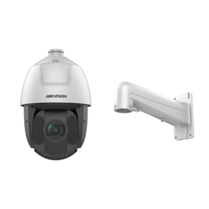 Camera supraveghere rotativa IP Speed Dome PTZ Hikvision DarkFighter AcuSense DS-2DE5425IW-AET5, 4 MP, IR 150 m, 4.8 – 120 mm, motorizat, 25x, slot card + suport