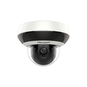 Camera supraveghere rotativa IP WiFi Speed Dome PTZ Hikvision DarkFighter DS-2DE2A204IW-DE3W, 2 MP, 2.8 – 12 mm, IR 20 m, PoE, slot card, microfon