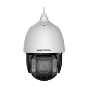 Camera supraveghere rotativa IP Speed Dome PTZ Hikvision DarkFighter DS-2DE7A432MWG-EB, 4 MP, IR 150 m, lumina alba 100 m, 5.9 – 188.8 mm, motorizat, 32x, slot card, difuzor, sirena, lumina stroboscopica, PoE, auto tracking