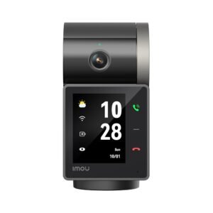 Camera supraveghere wireless IP WiFi Imou Rex VT Pro Active Deterrence IPC-S2VBP-5M0WR, 5 MP 3K, 3.6 mm, IR 20 m, ecran 2.4 inch, acumulator 2000 mAh, intercom, microfon si difuzor, slot card, auto tracking