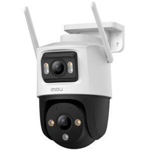Camera supraveghere IP WiFi cu lentila duala Imou Cruiser Dual PT Full-Color IPC-S7XP-10M0WED, 5+5 MP, 2x 3.6 mm, IR/lumina alba 30 m, microfon si difuzor, slot card, auto smart tracking