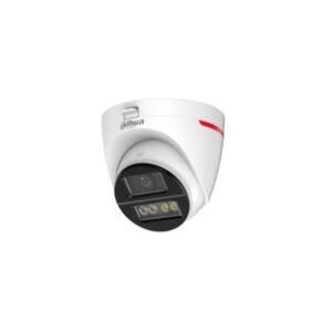 Camera supraveghere Dome analogica Dahua WizColor HAC-HDW1549X-A-PRO-0280B-DIP, 5 MP, 2.8 mm, lumina calda 50 m, microfon dublu