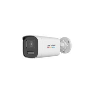 Camera supraveghere exterior cu iluminare duala Hikvision DS-2CE12UF3T-LS, 8 MP, 2.8 mm, color, IR/lumina alba 40 m, microfon