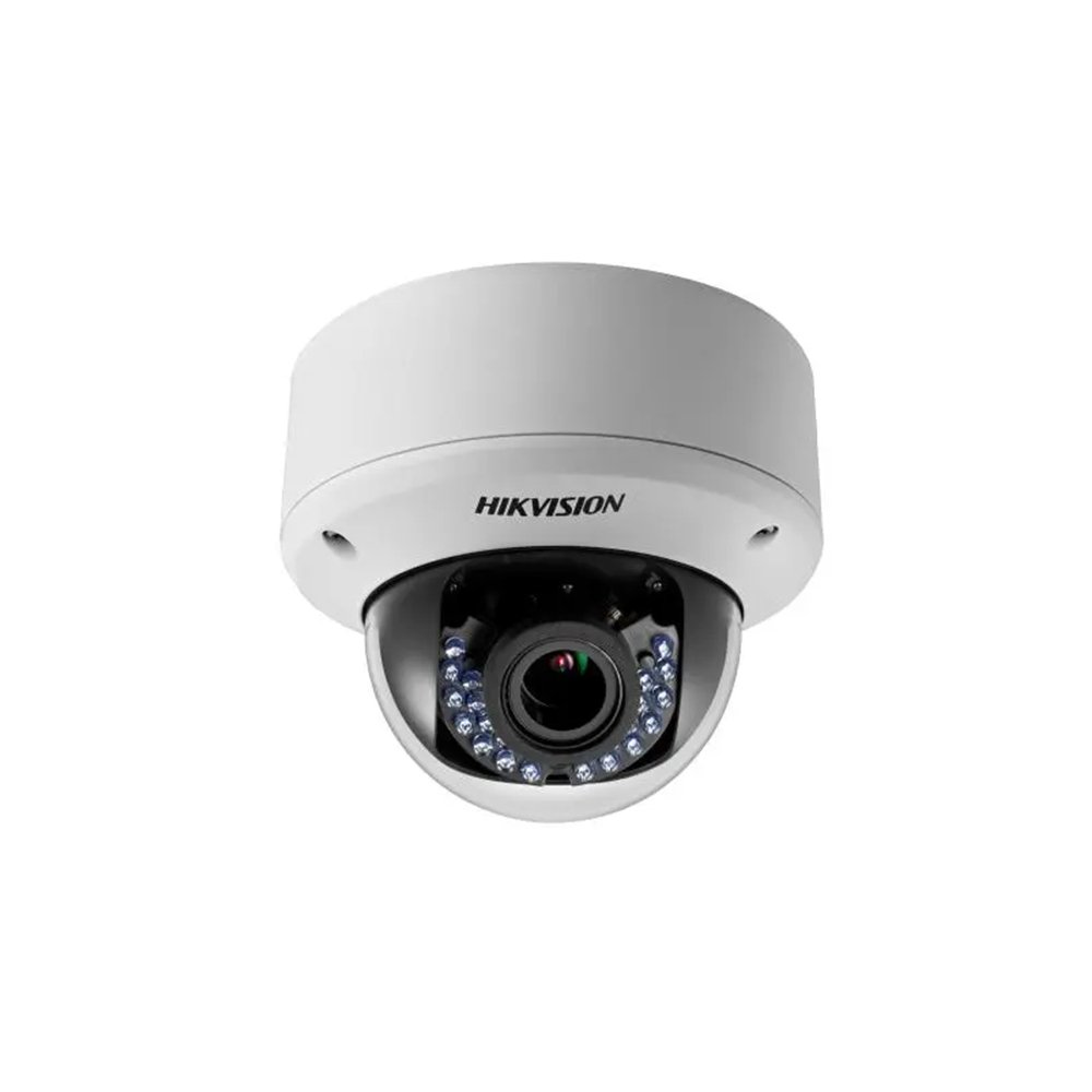 Camera supraveghere Dome Hikvision DS-2CE56D0T-VPIR3E, 2 MP, IR 40 m, 2.8 – 12 mm, PoC